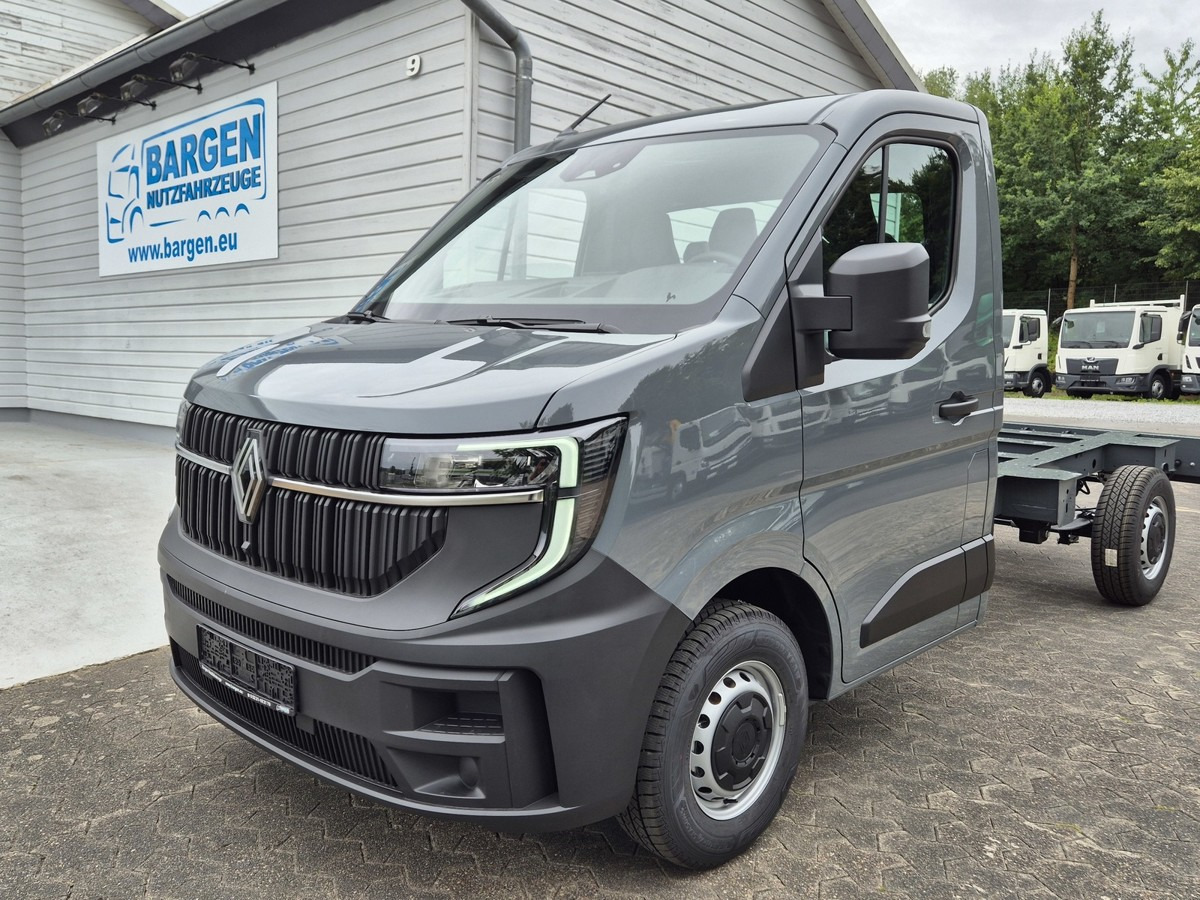 RENAULT Master L2H1 (neues Mod.) Alupritsche m. Kran - Utilitaire plateau: photos 1 RENAULT Master L2H1 (neues Mod.) Alupritsche m. Kran - Utilitaire plateau: photos 1