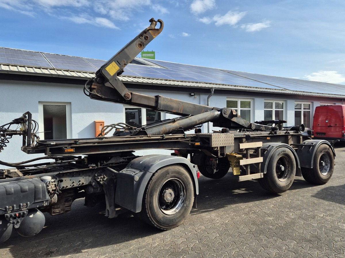 SHL20 Abrollkipper Hyva 30.65.SK1 Knick/Tele - Semi-remorque porte-conteneur/ Caisse mobile: photos 1 SHL20 Abrollkipper Hyva 30.65.SK1 Knick/Tele - Semi-remorque porte-conteneur/ Caisse mobile: photos 1