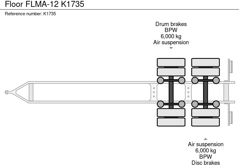 Remorque frigorifique neuf Floor FLMA-12: photos 16 Remorque frigorifique neuf Floor FLMA-12: photos 16