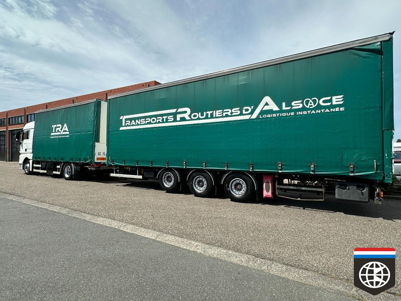 MAN TGX 18 440 NIGHT A/C - RETARDER - COMBI FREUHAUF - Camion à rideaux coulissants: photos 3 MAN TGX 18 440 NIGHT A/C - RETARDER - COMBI FREUHAUF - Camion à rideaux coulissants: photos 3