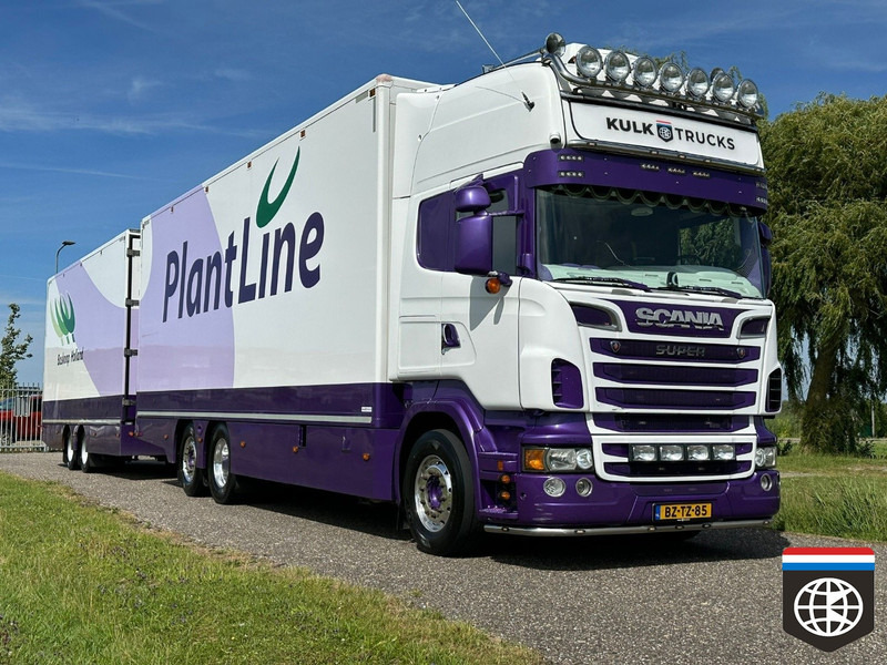 Scania R 500 B 6X2*4 PLANTS COMBI - FULL AIR - RETARDER - 2X TAILLIFT - SPECIAL INTERIOR - CONCOURSTAAT - Camion frigorifique: photos 2 Scania R 500 B 6X2*4 PLANTS COMBI - FULL AIR - RETARDER - 2X TAILLIFT - SPECIAL INTERIOR - CONCOURSTAAT - Camion frigorifique: photos 2