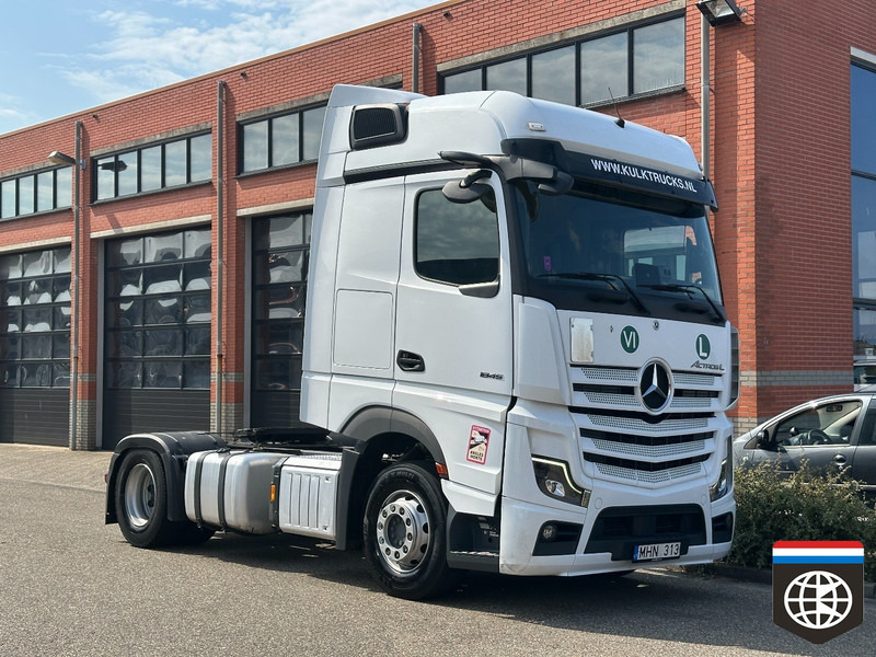 Tracteur routier Mercedes-Benz ACTROS 1845 MP5 - MIRROR CAMS - 2x TANK - NIGHT a/c: photos 20