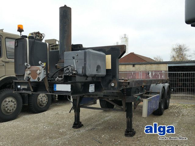 Fischer, NWK 26, Kippchassis, 1x20 Fuß Container - Semi-remorque porte-conteneur/ Caisse mobile: photos 1 Fischer, NWK 26, Kippchassis, 1x20 Fuß Container - Semi-remorque porte-conteneur/ Caisse mobile: photos 1