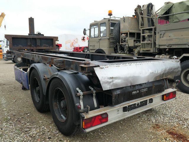 Fischer, NWK 26, Kippchassis, 1x20 Fuß Container - Semi-remorque porte-conteneur/ Caisse mobile: photos 5 Fischer, NWK 26, Kippchassis, 1x20 Fuß Container - Semi-remorque porte-conteneur/ Caisse mobile: photos 5