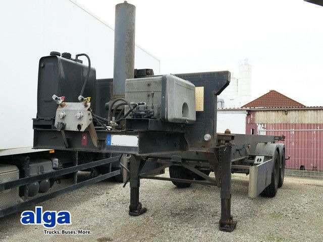 Fischer NWK26, Kippchassis, 20 Fuß Container,BPW - Semi-remorque porte-conteneur/ Caisse mobile: photos 1 Fischer NWK26, Kippchassis, 20 Fuß Container,BPW - Semi-remorque porte-conteneur/ Caisse mobile: photos 1