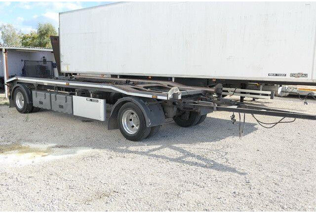 HKM G 18 ZL 5,0, Außenroller 5 bis 7m, Luftfederun - Remorque porte-conteneur/ Caisse mobile: photos 2 HKM G 18 ZL 5,0, Außenroller 5 bis 7m, Luftfederun - Remorque porte-conteneur/ Caisse mobile: photos 2