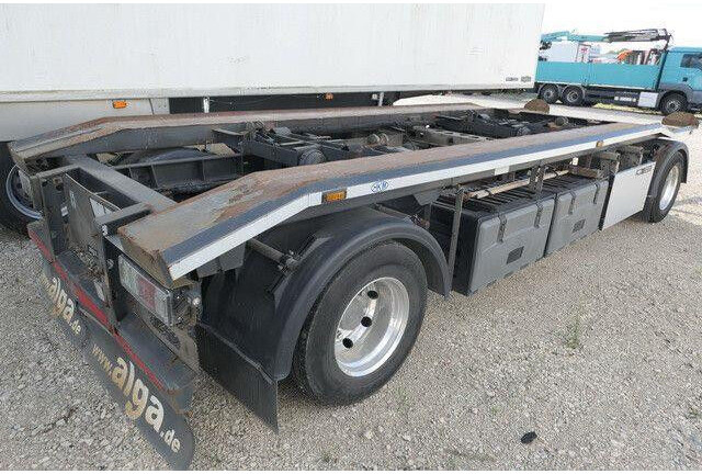 HKM G 18 ZL 5,0, Außenroller 5 bis 7m, Luftfederun - Remorque porte-conteneur/ Caisse mobile: photos 5 HKM G 18 ZL 5,0, Außenroller 5 bis 7m, Luftfederun - Remorque porte-conteneur/ Caisse mobile: photos 5