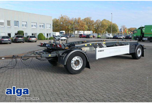 Huffermann HSA 18.70 LS, Schlitten, Alu-Felgen, Staukasten - Remorque porte-conteneur/ Caisse mobile: photos 1 Huffermann HSA 18.70 LS, Schlitten, Alu-Felgen, Staukasten - Remorque porte-conteneur/ Caisse mobile: photos 1