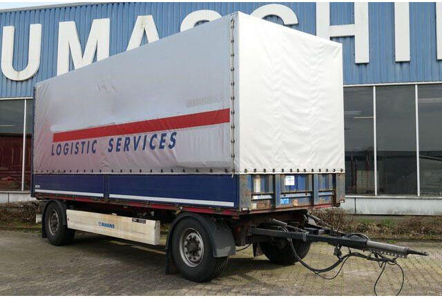 Krone AZ, Bordwände, BPW, 7.300mm lang, Luftfederung - Remorque rideaux coulissants: photos 2 Krone AZ, Bordwände, BPW, 7.300mm lang, Luftfederung - Remorque rideaux coulissants: photos 2