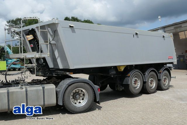 Semi-remorque benne Langendorf NW 3, Alu, 27m³, SAF, Luft-Lift, Scheibenbremse