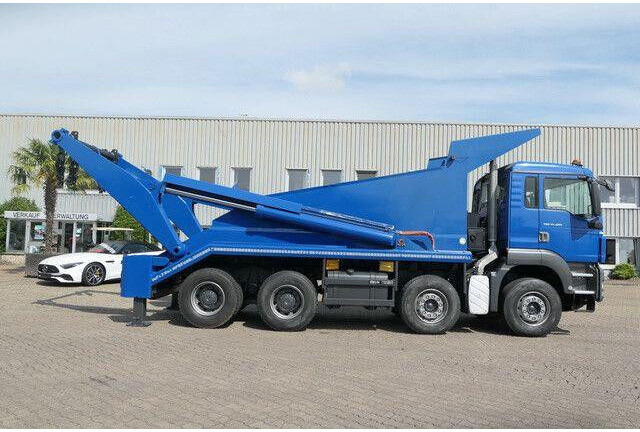 MAN 41.480 TGS 8x4, gr. Federpaket, 37tkm, 4-Achser - Camion - système de câble: photos 2 MAN 41.480 TGS 8x4, gr. Federpaket, 37tkm, 4-Achser - Camion - système de câble: photos 2