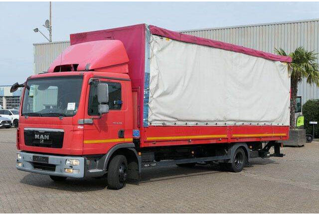 MAN TGL 8.180/LBW/Schiebeverdeck/Automatik - Camion à rideaux coulissants: photos 3 MAN TGL 8.180/LBW/Schiebeverdeck/Automatik - Camion à rideaux coulissants: photos 3