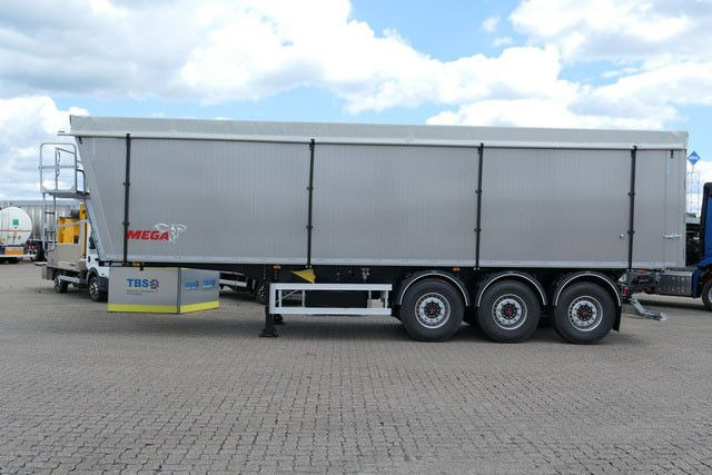 MEGA MNL, Alu, 52m³, Kombitür, SAF, Luft-Lift - Semi-remorque benne: photos 2 MEGA MNL, Alu, 52m³, Kombitür, SAF, Luft-Lift - Semi-remorque benne: photos 2