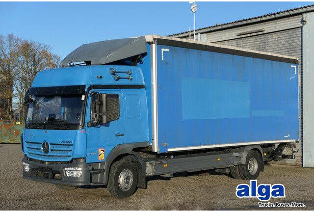 Mercedes-Benz 1330 Atego 4x2, Schlafliege, LBW, AHK, Klima - Camion à rideaux coulissants: photos 1 Mercedes-Benz 1330 Atego 4x2, Schlafliege, LBW, AHK, Klima - Camion à rideaux coulissants: photos 1