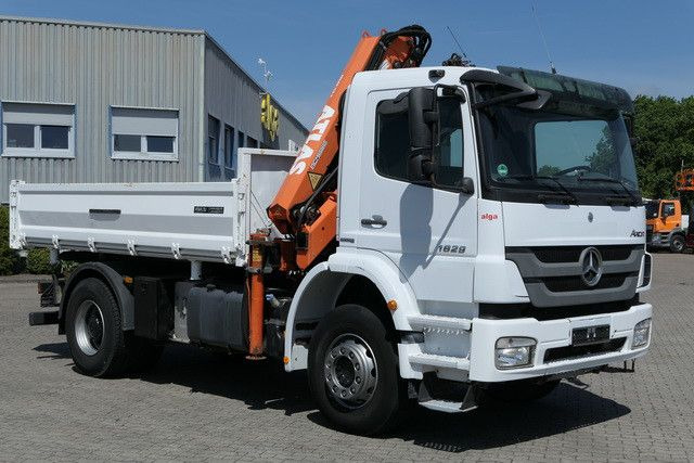 Mercedes-Benz 1829 K Axor, Atlas 116.3-A2L, AHK, Greifer,Klima - Camion benne, Camion grue: photos 2 Mercedes-Benz 1829 K Axor, Atlas 116.3-A2L, AHK, Greifer,Klima - Camion benne, Camion grue: photos 2