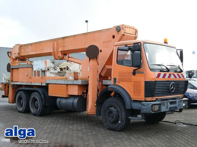 Mercedes-Benz, 2429 6X4, Ruthmann MT 325, 27,4 m - Camion avec nacelle: photos 1 Mercedes-Benz, 2429 6X4, Ruthmann MT 325, 27,4 m - Camion avec nacelle: photos 1