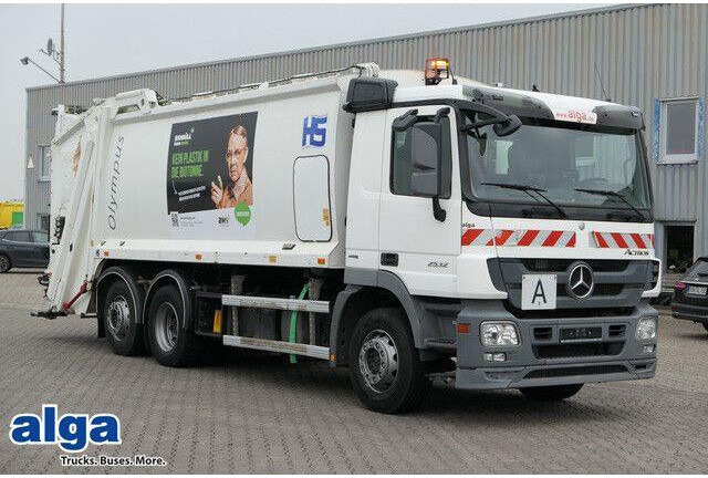 Mercedes-Benz 2532 L Actros 6c2, Olympus 23, Zöller, Klima - Benne à ordures ménagères: photos 1 Mercedes-Benz 2532 L Actros 6c2, Olympus 23, Zöller, Klima - Benne à ordures ménagères: photos 1
