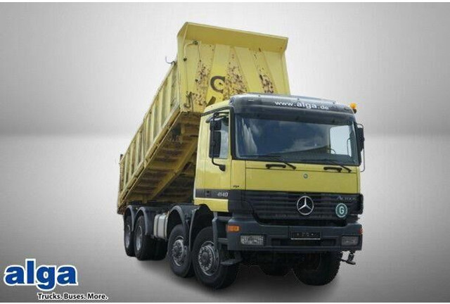 Mercedes-Benz 4140 AK Actros 8x8, Allrad, Meiler, 17 m³ - Camion benne: photos 1 Mercedes-Benz 4140 AK Actros 8x8, Allrad, Meiler, 17 m³ - Camion benne: photos 1