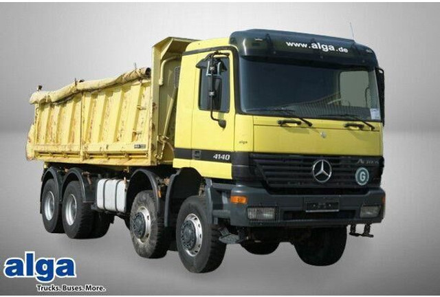 Mercedes-Benz 4140 AK Actros 8x8, Meiler, Allrad, Rollplane - Camion benne: photos 1 Mercedes-Benz 4140 AK Actros 8x8, Meiler, Allrad, Rollplane - Camion benne: photos 1