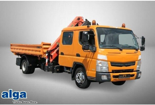 Mitsubishi Fuso Canter 7C18D, Palfinger PK 7001-KA, DOKA - Camion benne: photos 1 Mitsubishi Fuso Canter 7C18D, Palfinger PK 7001-KA, DOKA - Camion benne: photos 1