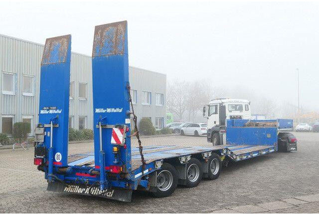 Müller-Mitteltal TTS-VLL 30,0 Profi, Gelenkt, hydr. Rampen, BPW - Semi-remorque surbaissé: photos 4 Müller-Mitteltal TTS-VLL 30,0 Profi, Gelenkt, hydr. Rampen, BPW - Semi-remorque surbaissé: photos 4