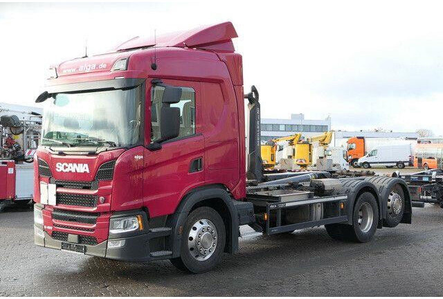 Scania G 450 6x2, Meiller RL 18.65, Retarder,Alu-Felgen - Camion ampliroll: photos 5 Scania G 450 6x2, Meiller RL 18.65, Retarder,Alu-Felgen - Camion ampliroll: photos 5