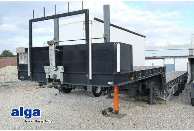 Schütte SAL35, Tiefbett 8,7m, 2x gelenkt, BPW - Semi-remorque surbaissé: photos 1 Schütte SAL35, Tiefbett 8,7m, 2x gelenkt, BPW - Semi-remorque surbaissé: photos 1