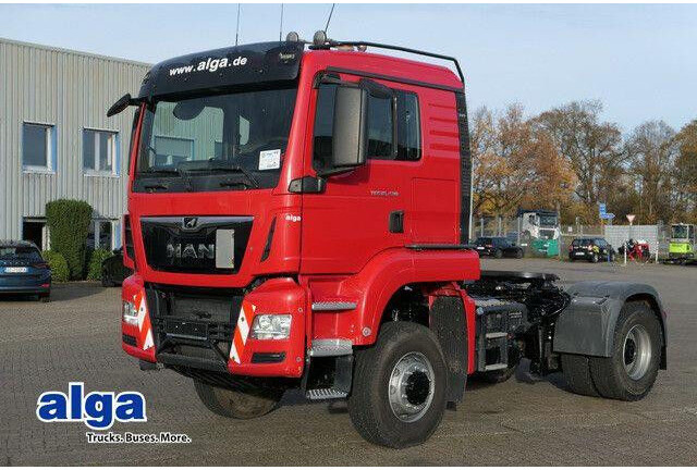 MAN 18.430 TGS BLS 4x4, Allrad, Hydraulik, Klima - Tracteur routier: photos 1 MAN 18.430 TGS BLS 4x4, Allrad, Hydraulik, Klima - Tracteur routier: photos 1