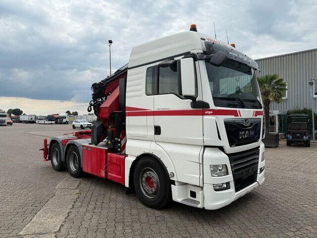 MAN 28.500 TGX 6X2-2 BLS, Kran HMF 5020-K6, Funk,23m - Tracteur routier: photos 4 MAN 28.500 TGX 6X2-2 BLS, Kran HMF 5020-K6, Funk,23m - Tracteur routier: photos 4