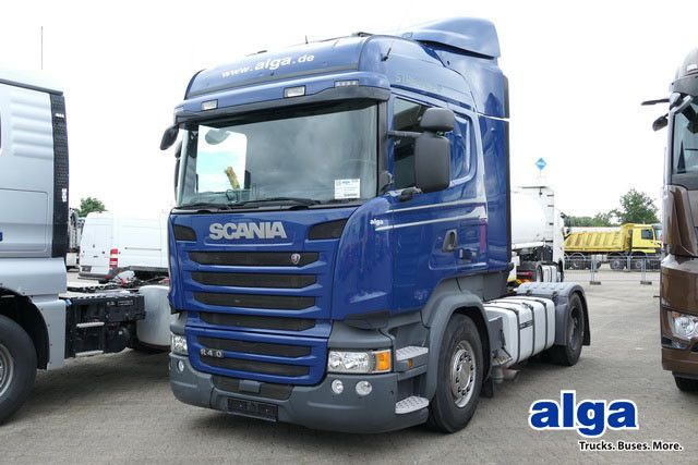 Scania R 410 LA 4x2, Retarder, 2x Tank, 2x Schlafliege - Tracteur routier: photos 1 Scania R 410 LA 4x2, Retarder, 2x Tank, 2x Schlafliege - Tracteur routier: photos 1