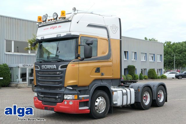 Scania R 580 LA6x4, Topliner, V8, Retarder, Hydraulik - Tracteur routier: photos 1 Scania R 580 LA6x4, Topliner, V8, Retarder, Hydraulik - Tracteur routier: photos 1