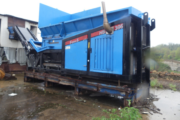 Broyeur industriel Broyeur à déchets fixe Forus HB396