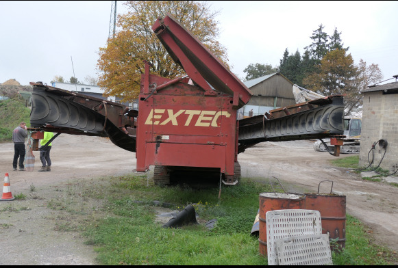 Crible Extrec Turbo Trac - Crible: photos 2 Crible Extrec Turbo Trac - Crible: photos 2