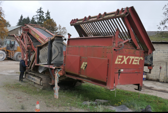 Crible Extrec Turbo Trac - Crible: photos 3 Crible Extrec Turbo Trac - Crible: photos 3