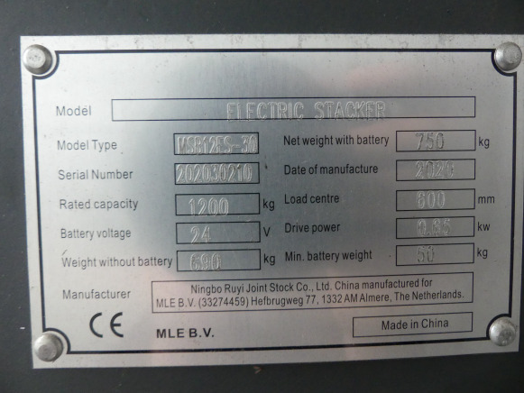 Gerbeur LM Electric stacker - Gerbeur: photos 4 Gerbeur LM Electric stacker - Gerbeur: photos 4