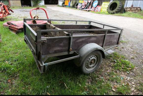 Remorque simple essieu moins de 750 kg - Remorque voiture: photos 3 Remorque simple essieu moins de 750 kg - Remorque voiture: photos 3