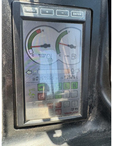 Pelle sur pneus Takeuchi TB1160W: photos 11