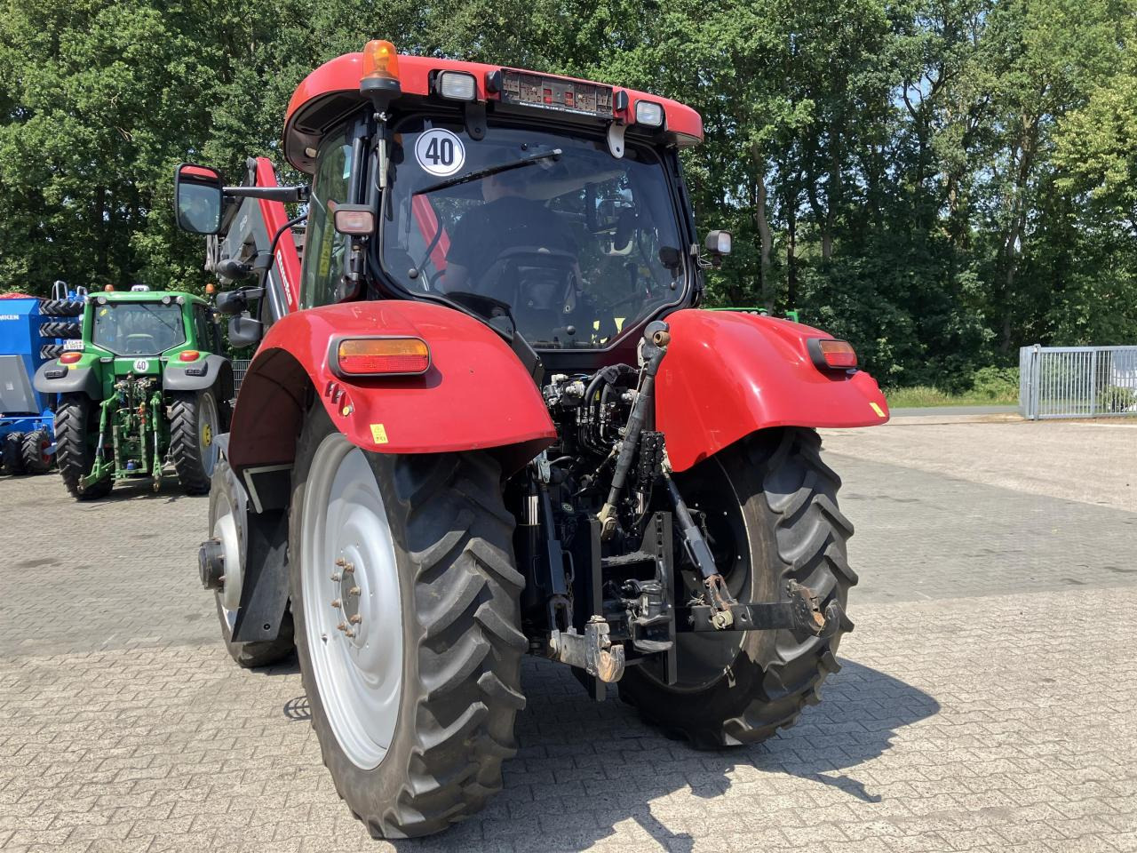 Case-IH Maxxum 110 - Tracteur agricole: photos 3 Case-IH Maxxum 110 - Tracteur agricole: photos 3
