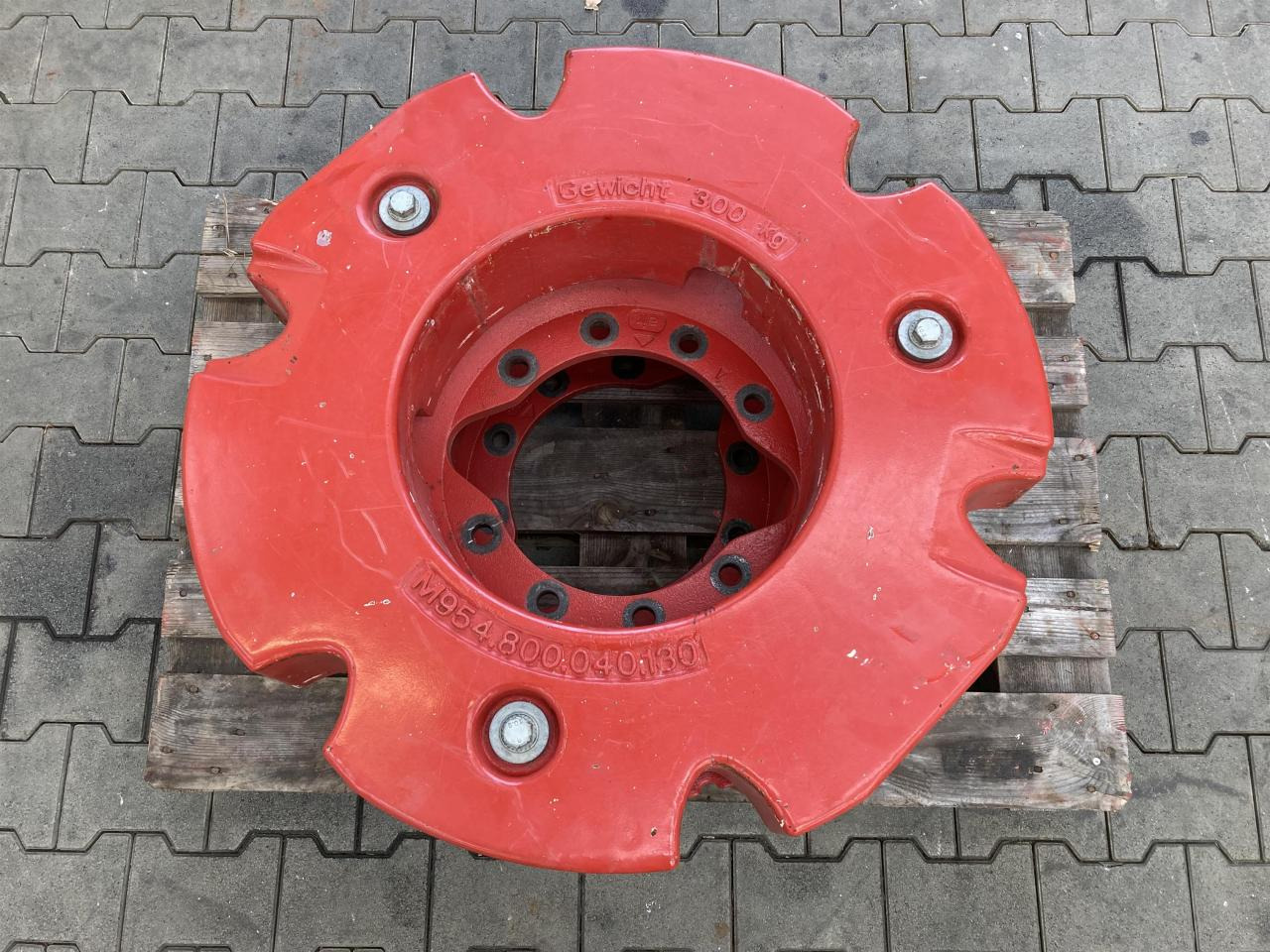 Fendt 2x 300 kg - Contrepoids: photos 3 Fendt 2x 300 kg - Contrepoids: photos 3