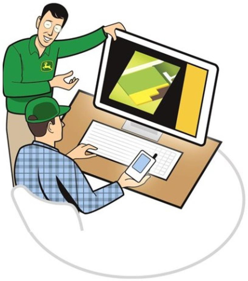 John Deere Inhaltsstoffe Mais - Système de navigation pour Machine agricole: photos 1 John Deere Inhaltsstoffe Mais - Système de navigation pour Machine agricole: photos 1