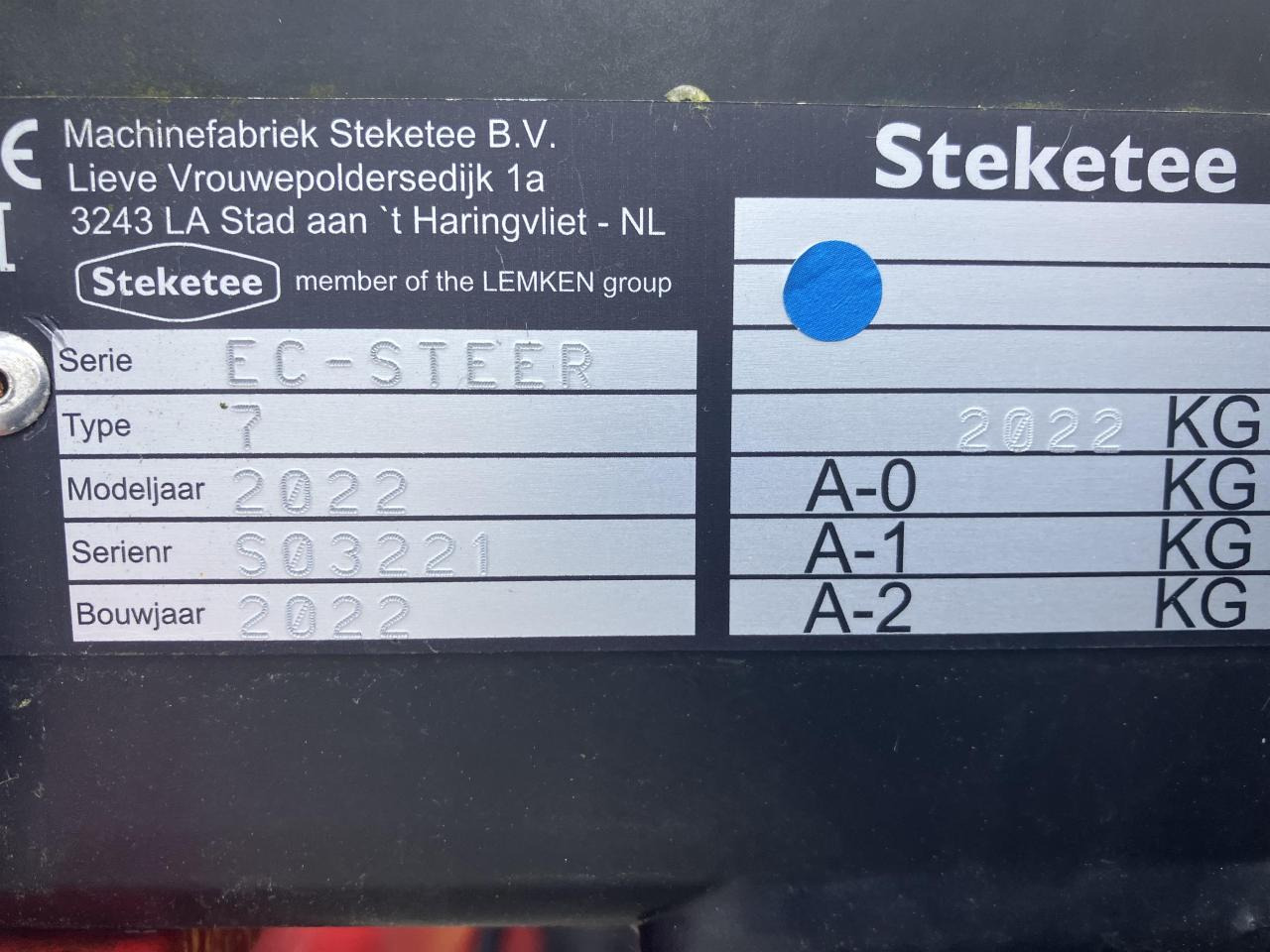 Steketee EC-Weeder 80:8 & EC-Steer 70:7 - Herse étrille: photos 4 Steketee EC-Weeder 80:8 & EC-Steer 70:7 - Herse étrille: photos 4