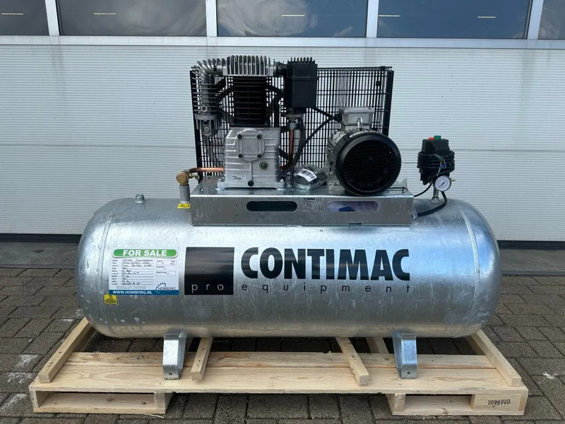 Contimac CM 655 / 10 / 270D Galva 4 kW 650 L / min 10 Bar Zuigercompressor t.b.v Agri Gegalvaniseerd - Compresseur d'air: photos 1 Contimac CM 655 / 10 / 270D Galva 4 kW 650 L / min 10 Bar Zuigercompressor t.b.v Agri Gegalvaniseerd - Compresseur d'air: photos 1