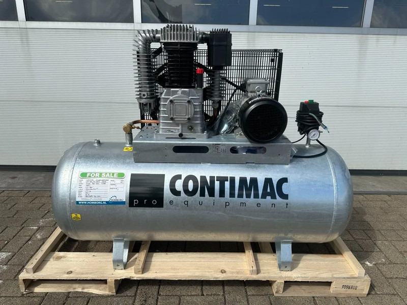 Contimac CM 955 / 10 / 270D Galva 4 kW 950 L / min 10 Bar Zuigercompressor Agri Gegalvaniseerd - Compresseur d'air: photos 1 Contimac CM 955 / 10 / 270D Galva 4 kW 950 L / min 10 Bar Zuigercompressor Agri Gegalvaniseerd - Compresseur d'air: photos 1