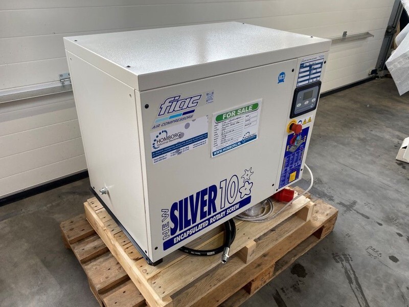 Fiac New Silver 10 Silent 7.5 kW 860 L / min 10 bar Elektrische Schroefcompressor - Compresseur d'air: photos 5 Fiac New Silver 10 Silent 7.5 kW 860 L / min 10 bar Elektrische Schroefcompressor - Compresseur d'air: photos 5