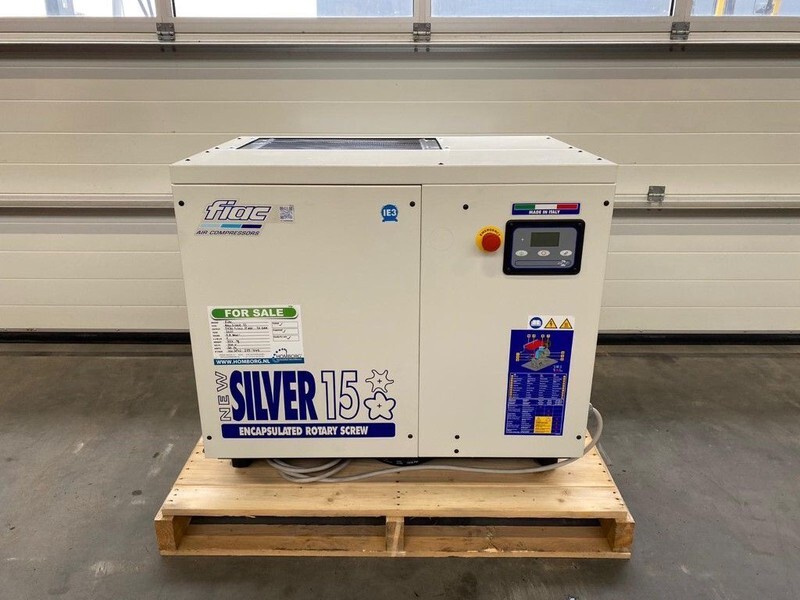 Fiac NewSilver 15 1430 L / min 11 kW 10 Bar Elektrische Schroefcompressor Nieuw ! - Compresseur d'air: photos 2 Fiac NewSilver 15 1430 L / min 11 kW 10 Bar Elektrische Schroefcompressor Nieuw ! - Compresseur d'air: photos 2