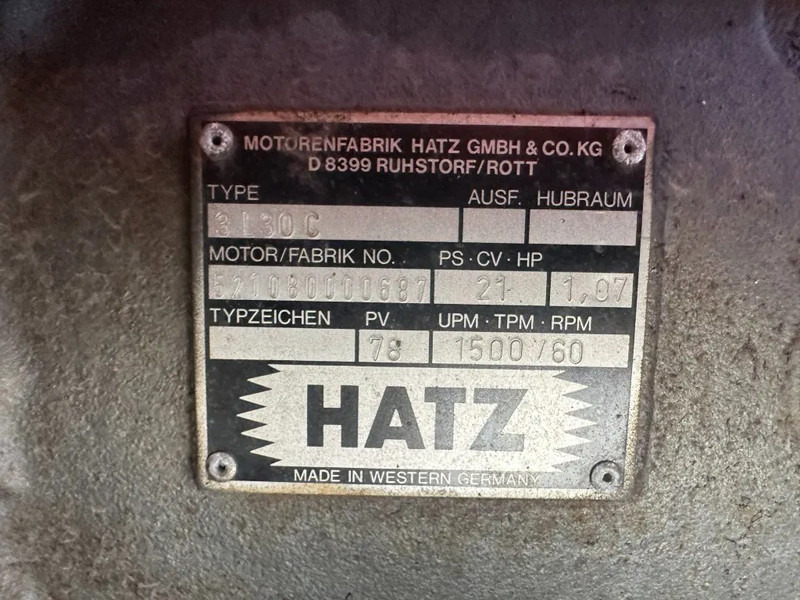 Groupe électrogène Hatz 3L30C Leroy Somer 15 kVA Silent generatorset: photos 6