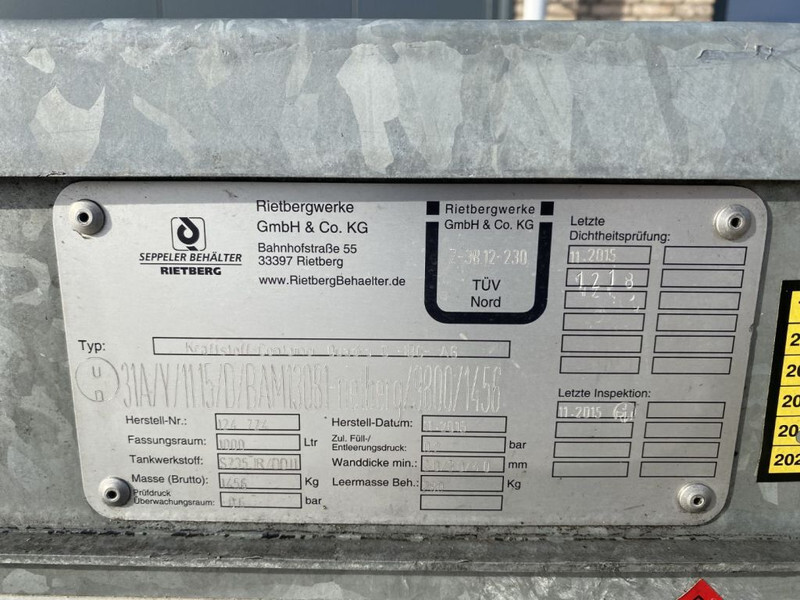 IBC Rietberg 1000 liter IBC Dieseltank Gegalvaniseerd - Cuve de stockage: photos 5 IBC Rietberg 1000 liter IBC Dieseltank Gegalvaniseerd - Cuve de stockage: photos 5
