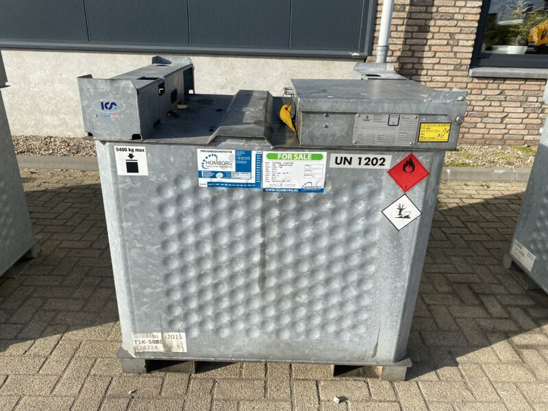 IBC Rietberg 1000 liter IBC Dieseltank Gegalvaniseerd - Cuve de stockage: photos 1 IBC Rietberg 1000 liter IBC Dieseltank Gegalvaniseerd - Cuve de stockage: photos 1