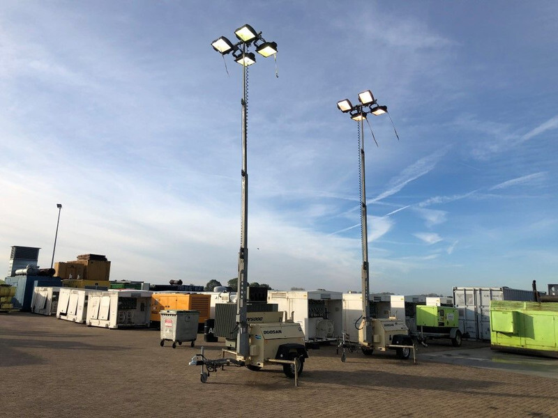 Mat d'éclairage Ingersoll Rand Kubota LT6KA 9 meter light tower generator: photos 7