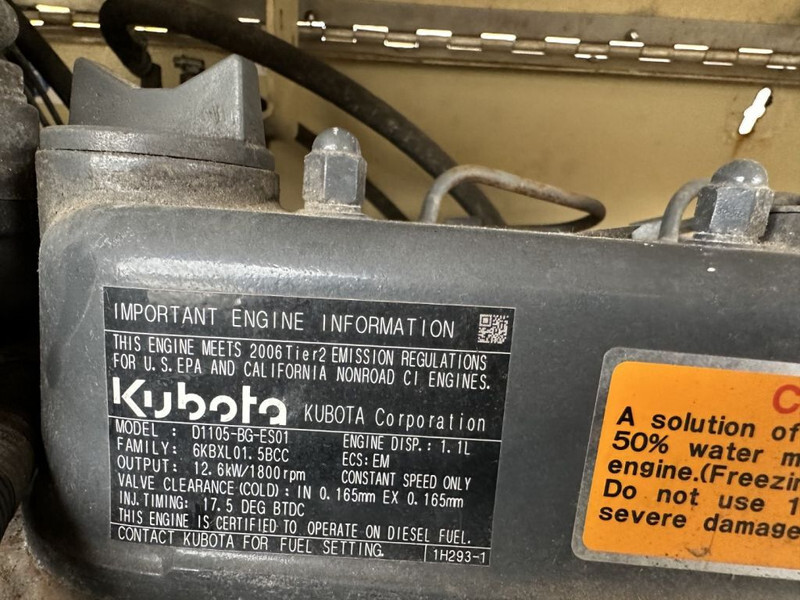 Mat d'éclairage Ingersoll Rand LT6K Kubota 6 kVA Mobiele Lichtmast Aggregaat Light Tower: photos 17